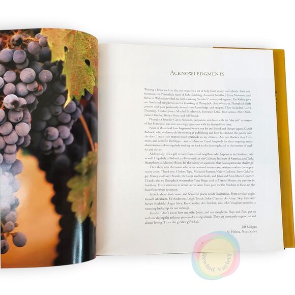 The Plumpjack Cookbook 2006 1st Ed HC DJ Gavin Newsom Foreword California Wine - Picture 12 of 16